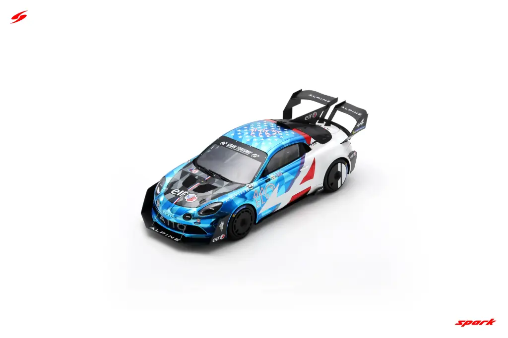 Spark : Alpine A110 GT4 Evo No. 110 3rd Pikes Peak 2023 Raphaël Astier [1/18]