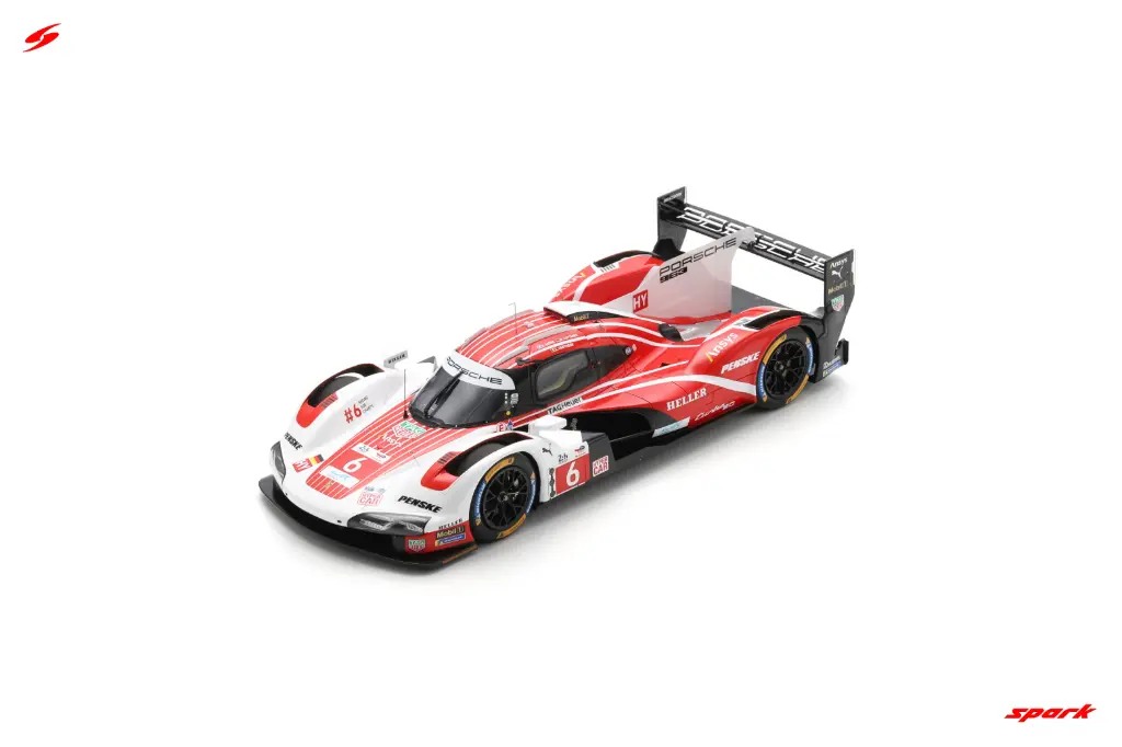 Spark : Porsche 963 No.6 PORSCHE PENSKE MOTORSPORT 4th Le Mans 24H 2024 K. Estre - A. Lotterer - L. Vanthoor [1/18]