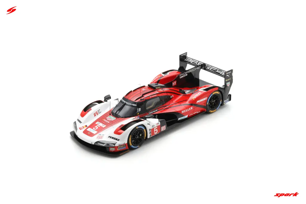 Spark : Porsche 963 No.5 PORSCHE PENSKE MOTORSPORT 6th Le Mans 24H 2024 M. Campbell - M. Christensen - F. Makowiecki [1/18]