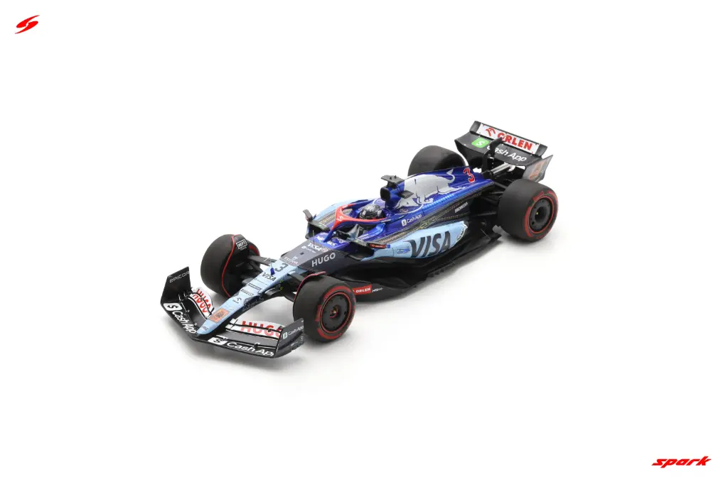 Spark : Visa Cash App RB Formula One Team VCARB 01 No.3 Singapore GP 2024 Daniel Ricciardo "Last Race" [1/18]