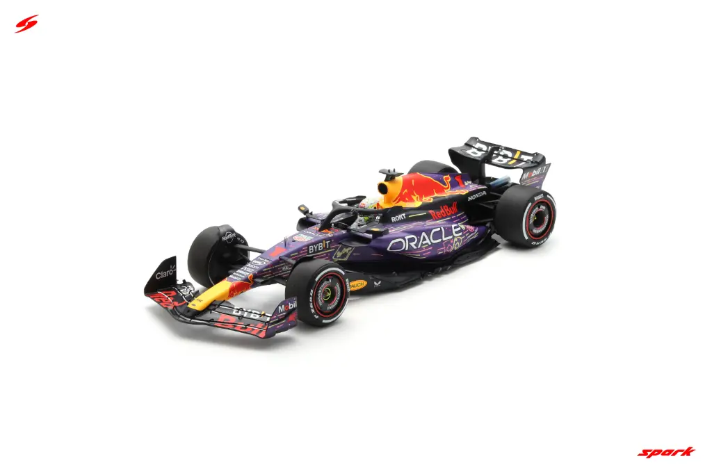 Spark : Oracle Red Bull Racing RB19 No.1 Oracle Red Bull Racing Winner Las Vegas GP 2023 Max Verstappen [1/12]