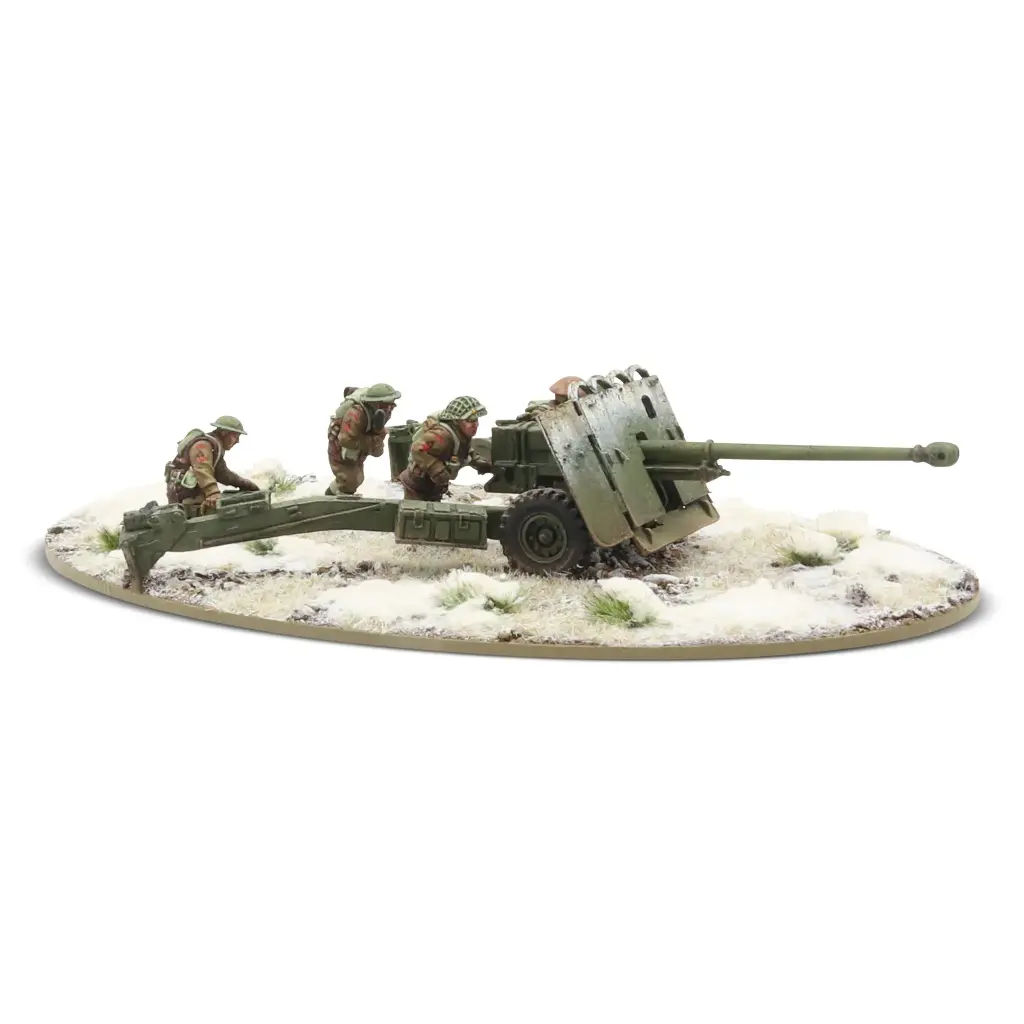 [WLG 403401002] Bolt Action : British Infantry (Winter) crew + 17 Pdr Anti-tank Gun │ Late