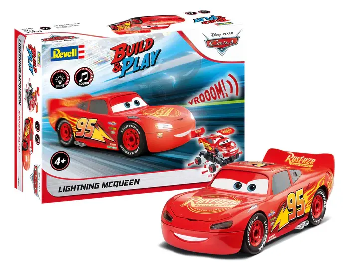 Revell : Cars Disney Lightning McQueen (son et lumière) 