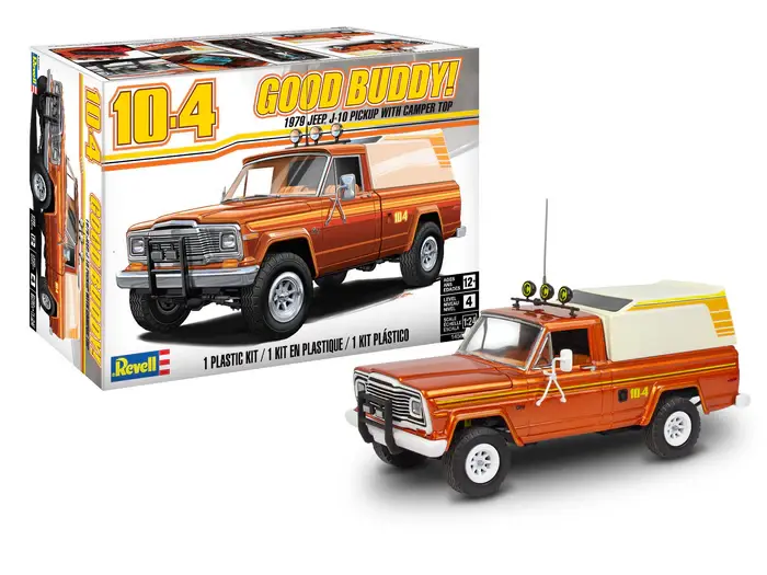 Revell : Jeep J-10 pick-up avec campeur