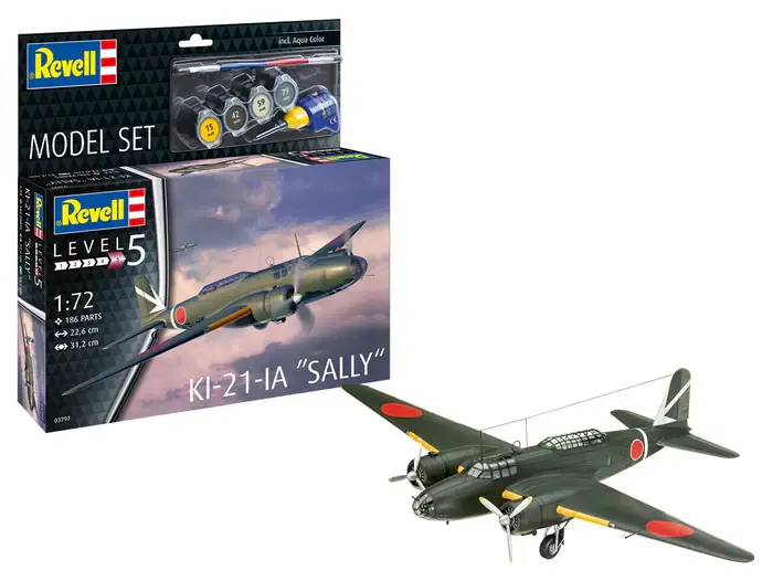 [REV 63797] Revell : Set modèle Ki-21-la "Sally