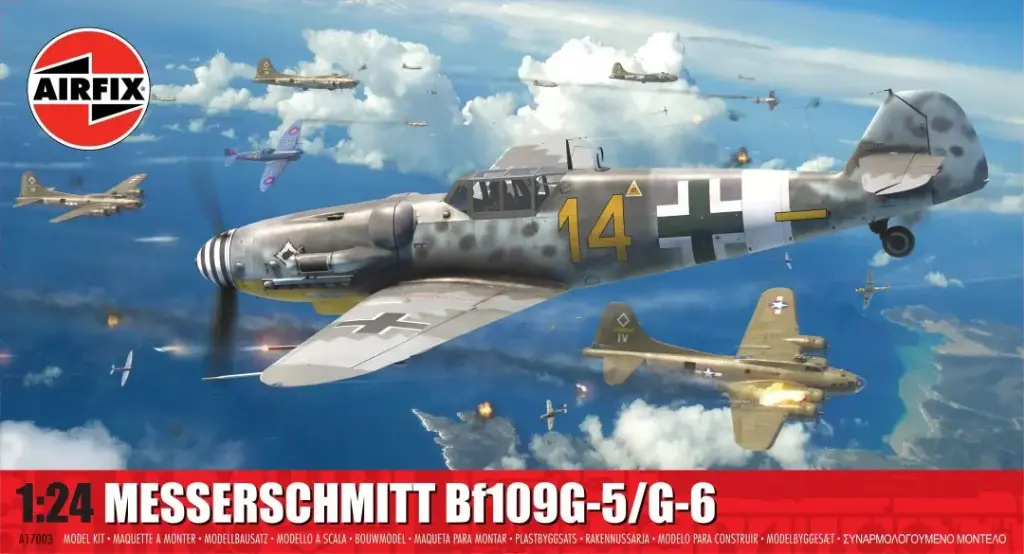[AIR A17003] Airfix : Messerschmitt BF109G-5/G-6
