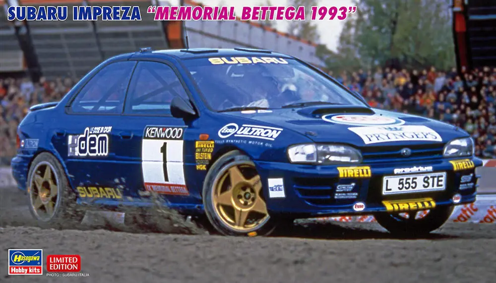 Hasegawa : Subaru Impreza "Memorial Bettega 1993"