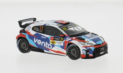 Ixo Models : Toyota GR Yaris │ No.11 Rally2 Rally WM Rally Ypres 2024 F.Loix/P.Tsjoen
