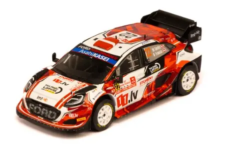 [IXM RAM944] Ixo Models : Ford Puma Rally1 │ No.22 Rally Poland 2024