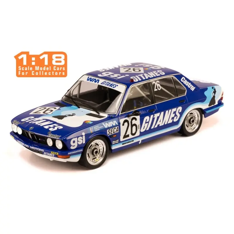 Ixo Models : BMW 528i E28 │ No.26 24Heures de Spa Francorchamps 1982 [1/18]