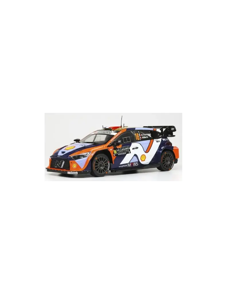 [IXM 18RMC230A] Ixo Models : Hyundai i20 N Rally1 WRC │ No.16 Fourmaux Monte Carlo 2025 [1/18]