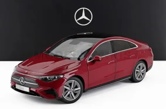 NZG : Mercedes CLA (C178) │ HEV Rouge [1/18]