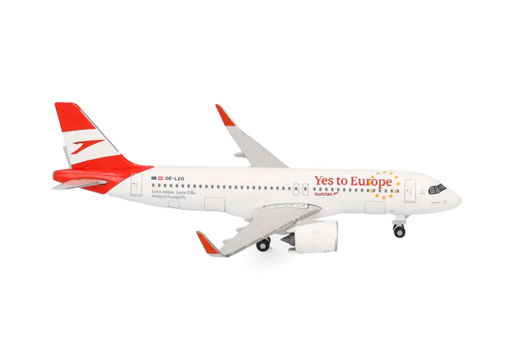 Herpa : Austrian Airlines Airbus A320neo "Yes to Europe" 