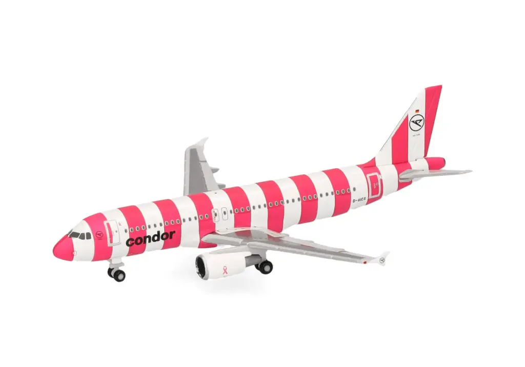 [HER 538732] Herpa : Condor Airbus A320 "FlyPink Plane"  [1/500]