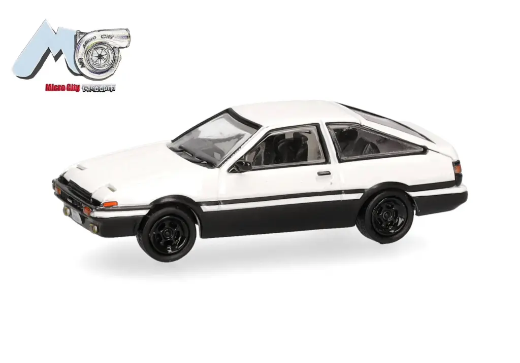 MicroCity : Toyota Corolla AE86 │ Blanc