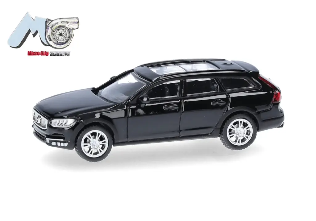MicroCity : Voiture Volvo V90, noir (2017) [1/87 - HO]