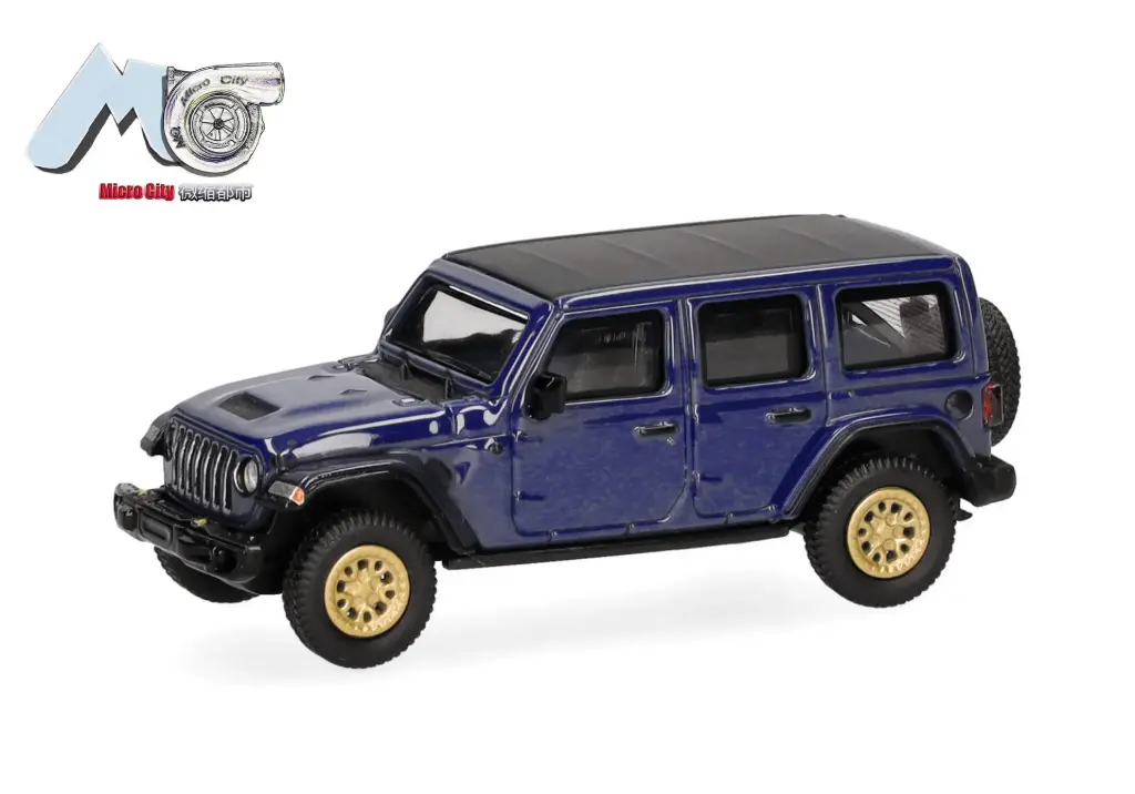 MicroCity : Jeep Wrangler │ Bleu (2017)