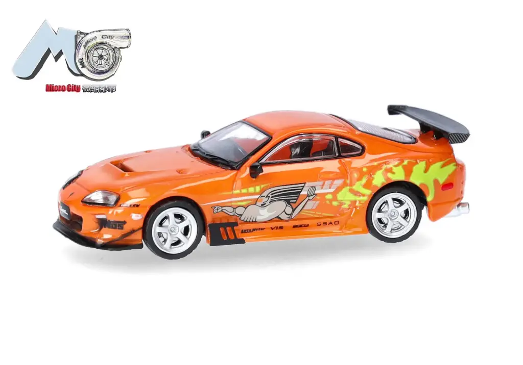 MicroCity : Toyota Supra │ Orange - Fast and Furious 