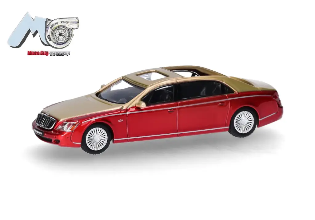 MicroCity : Maybach 62S │ Red/Gold (2002-2013) 