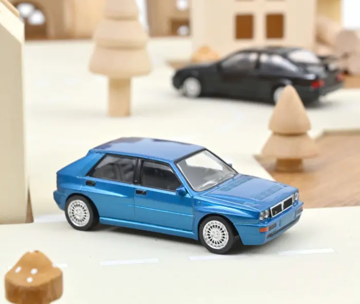 Norev : Lancia Delta HF Evo 2 │ 1993 - Bleu Lagos Jet-car 1/43 