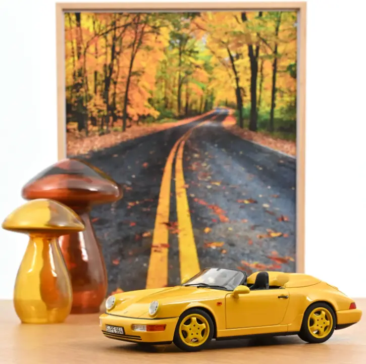 Norev : Porsche 911 Speedster │ Jaune Speed - 1993 1/18  [1/18]