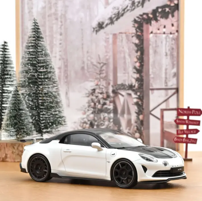 [NOR 185433] Norev : Alpine A110 R Turini │ 2025 - Blanc 1/18   [1/18]