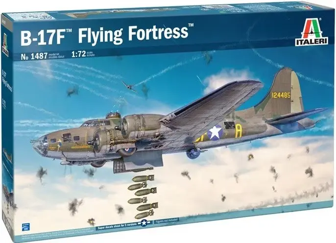 [ITA 1487] Italeri : B-17F Flying Fortress 