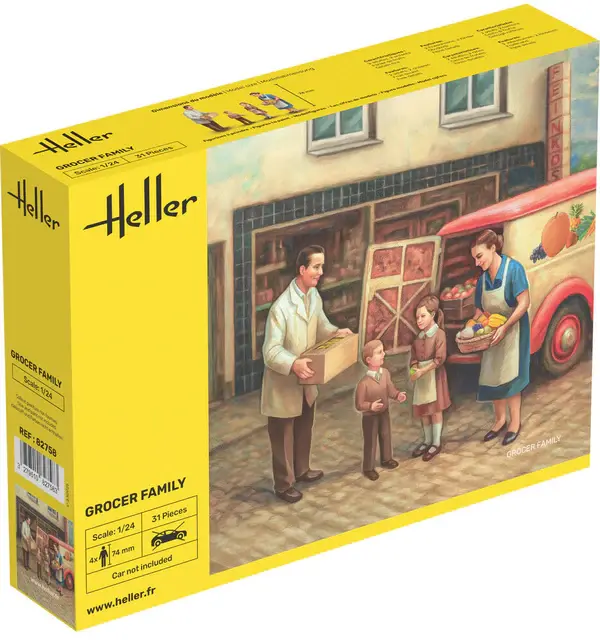 [HEL 82758] Heller : Famille d'épiciers 1/24 