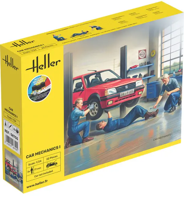[HEL 58755] Heller : STARTER KIT Mécanique automobile I 1/24 