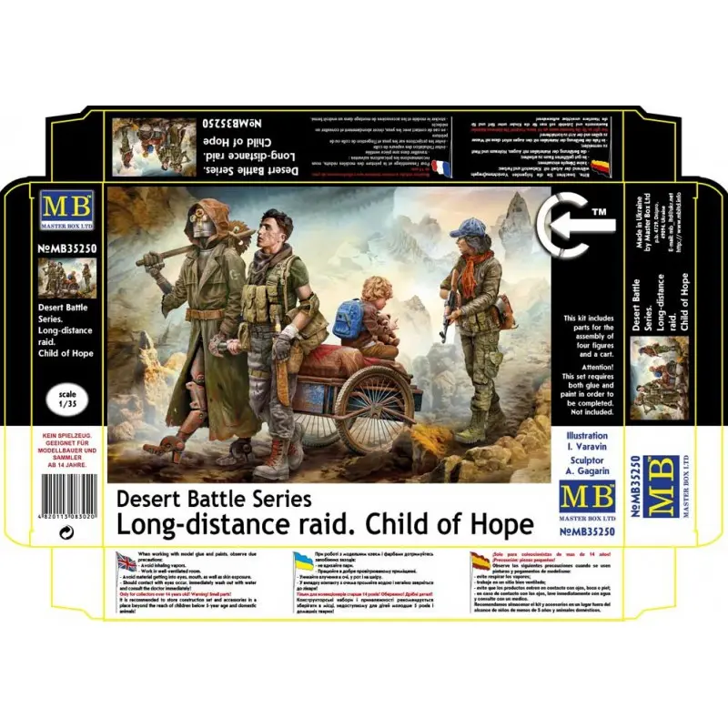 [MAR MB35250] MasterBox : Desert Battle Series Long Distance Raid Child of hope 