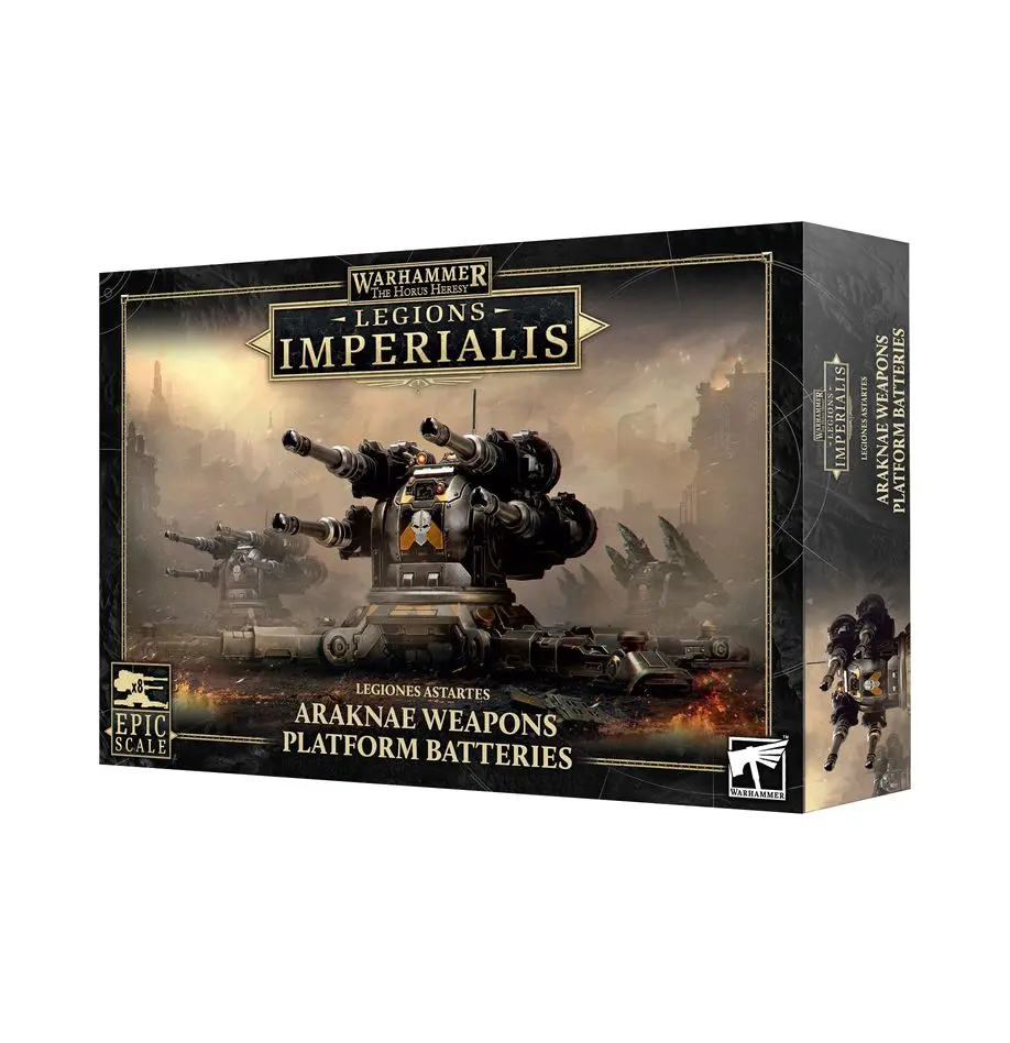[GAW 03-101] Legiones Astartes : Arkabae Weapons Platforme Batteries │ Warhammer Legions Imperialis