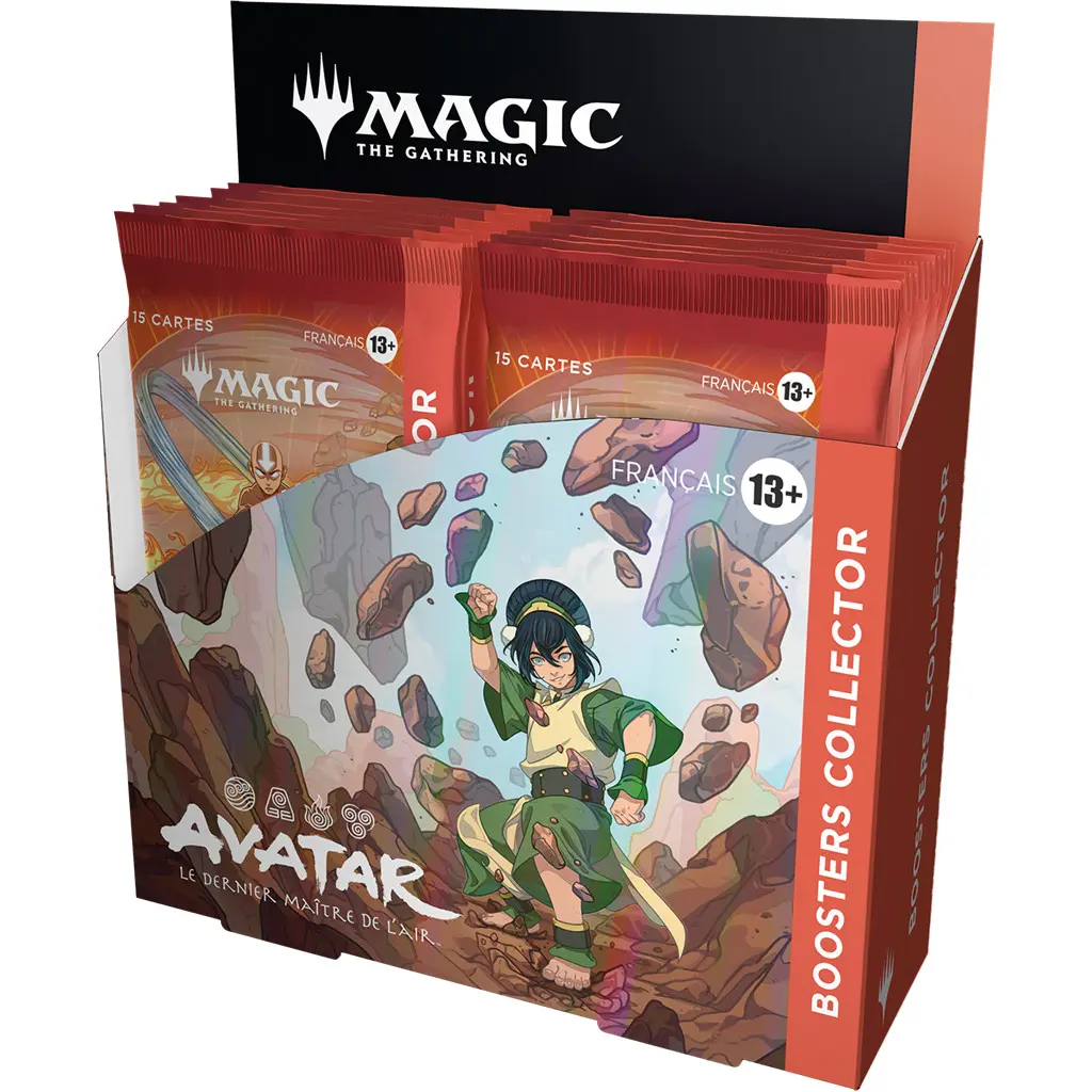 [WOC 210D4582101001FR] Magic the Gathering : Pack de 12 Boosters Collector "Avatar - Le Dernier Maître de l'Air" [FR]