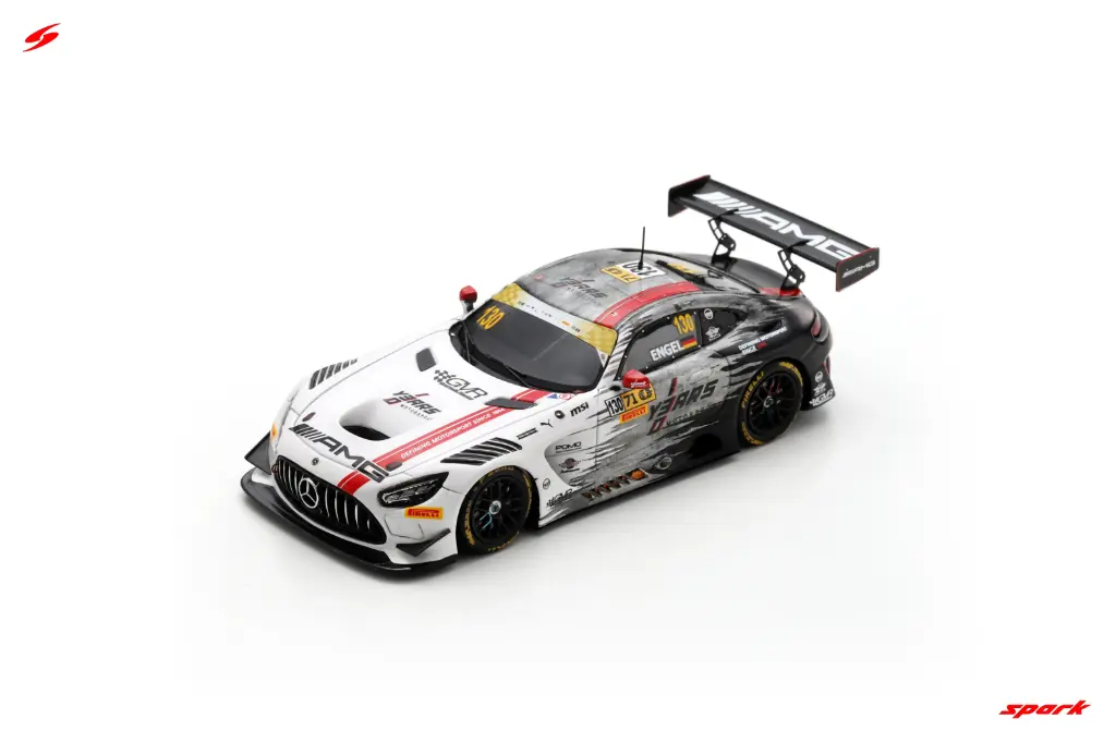 Spark : Mercedes-AMG GT3 Evo │ No.130 Mercedes-AMG Team GMR Winner FIA GT World Cup Macau 2024 Maro Engel [1/43]