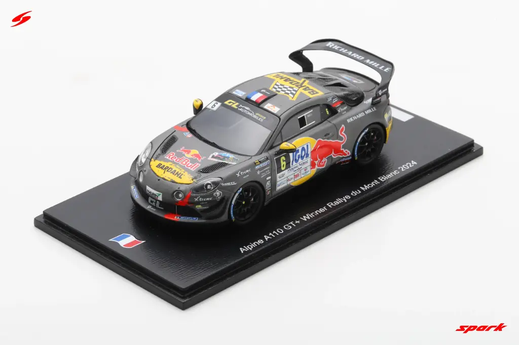 [SPK SF328] Spark : Alpine A110 GT+ WinnerRallye du Mont Blanc 2024 Sébastien Loeb - Laurène Godey
