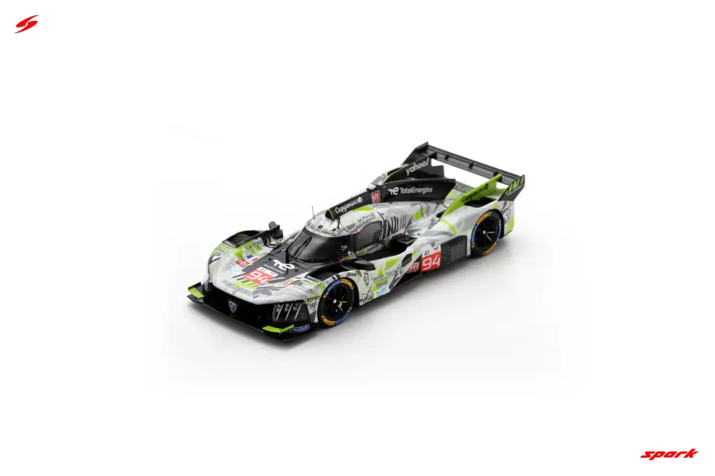 Spark : Peugeot 9X8 │ No.94 PEUGEOT TOTALENERGIES Le Mans 24H 2025 L. Duval - M. Jakobsen - S. Vandoorne [1/43]