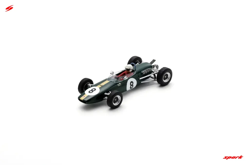 Spark : Brabham BT18 Honda │ No.8 Winner F2 Pau GP 1966 Jack Brabham [1/43]
