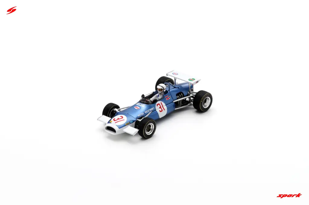 Spark : Brabham BT30 │ No.31 German GP 1969 Peter Westbury [1/43]
