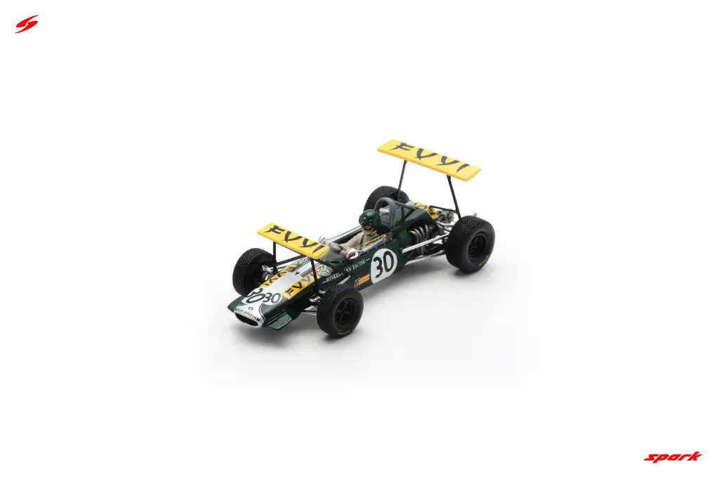 Spark : Brabham BT23C │ No.30 2nd Argentinian Temporada F2 1968 Jochen Rindt [1/43]