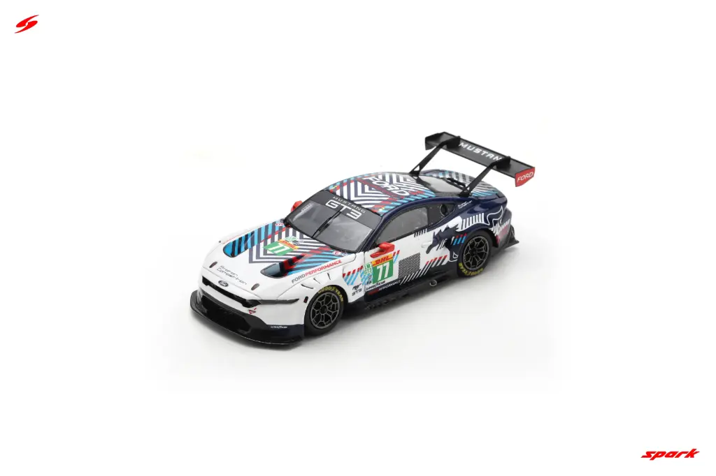 Spark : Ford Mustang LMGT3 │ No.77 PROTON COMPETITION Le Mans 24H 2025 B. Sousa - B. Tuck - B. Barker [1/43]