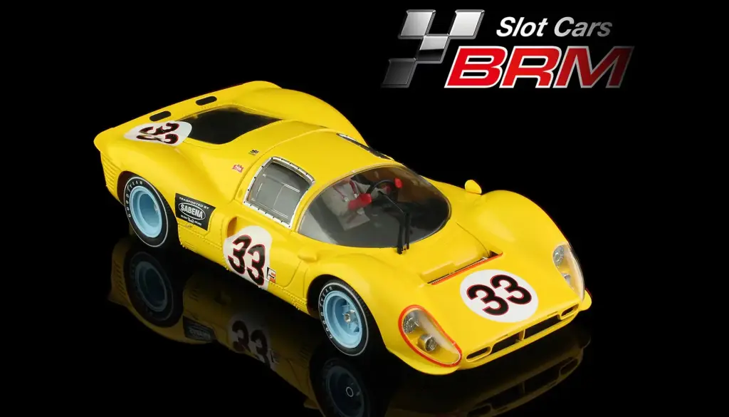 BRM : Ferrari 412P N°33 Daytona 24h 1967 Ecurie Francorchamps Mairesse - Beurlys [1/18]