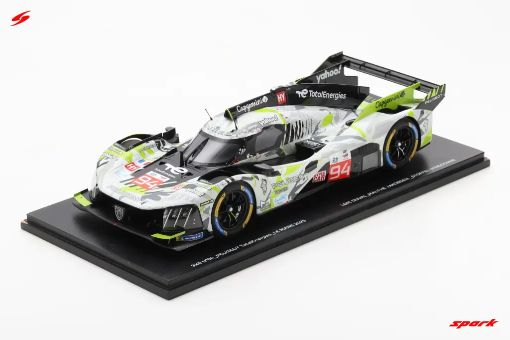 Spark : Peugeot 9X8 │ No.94 PEUGEOT TOTALENERGIES Le Mans 24H 2025 L. Duval - M. Jakobsen - S. Vandoorne [1/18]