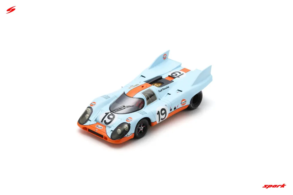 [SPK 18S420] Spark : Porsche 917 K │ No.19 2nd Le Mans 24H 1971 R. Attwood - H. Müller [1/18]