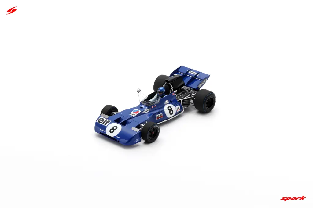 Spark : Tyrrell 004 │ No.8 French GP 1972 Patrick Depailler [1/18]
