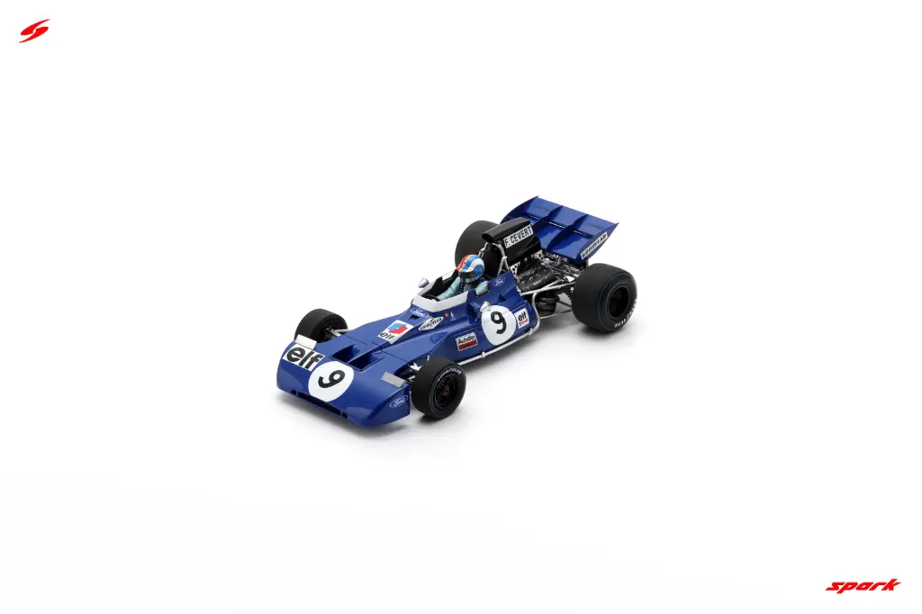Spark : Tyrrell 002 │ No.9 Winner US GP 1971 Francois Cevert [1/18]