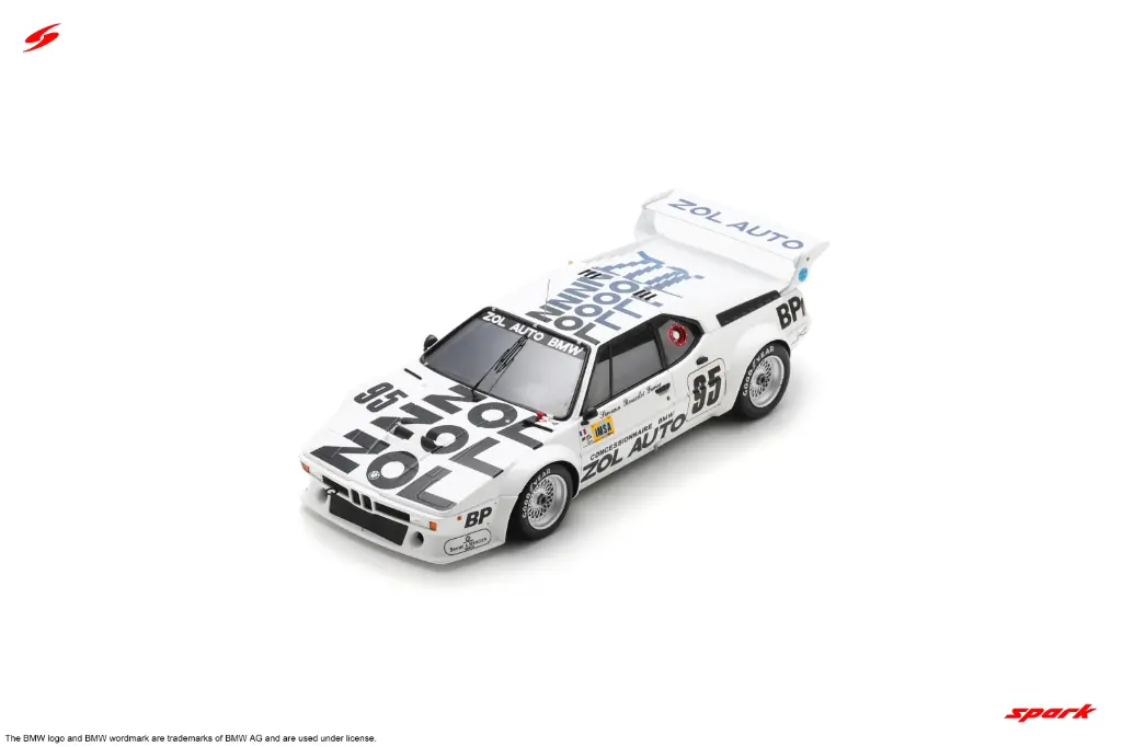 [SPK 18S374] Spark : BMW M1 │ No.95 Le Mans 24H 1980 F. Servanin - L. Ferrier - P-F. Rousselot [1/18]