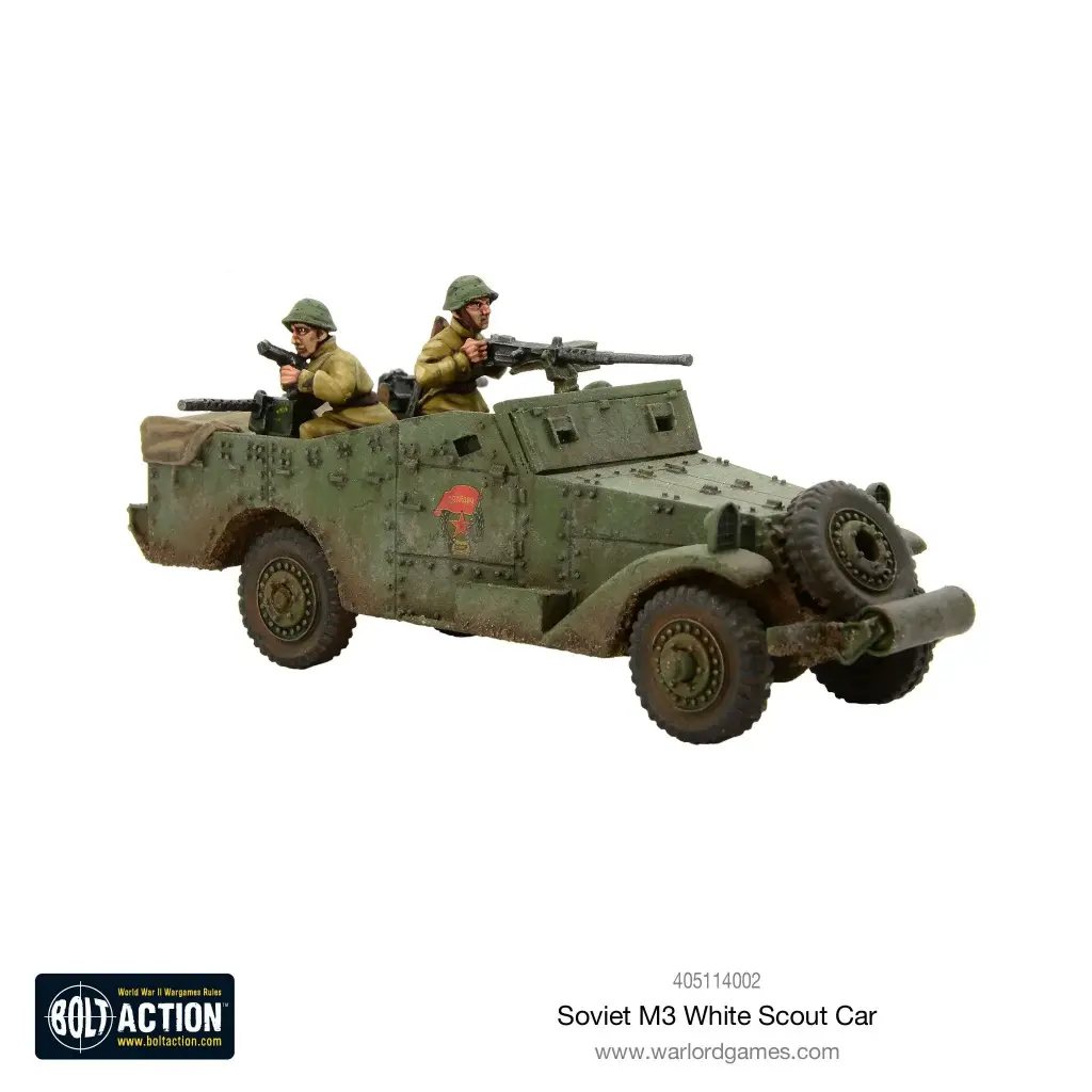 [WLG 405114002] Bolt Action : Soviet M3 Scout Car │ Mid - Late