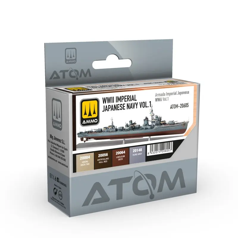[MIG 20605] Atom : WWII Imperial Japanese Navy Vol.1 Set