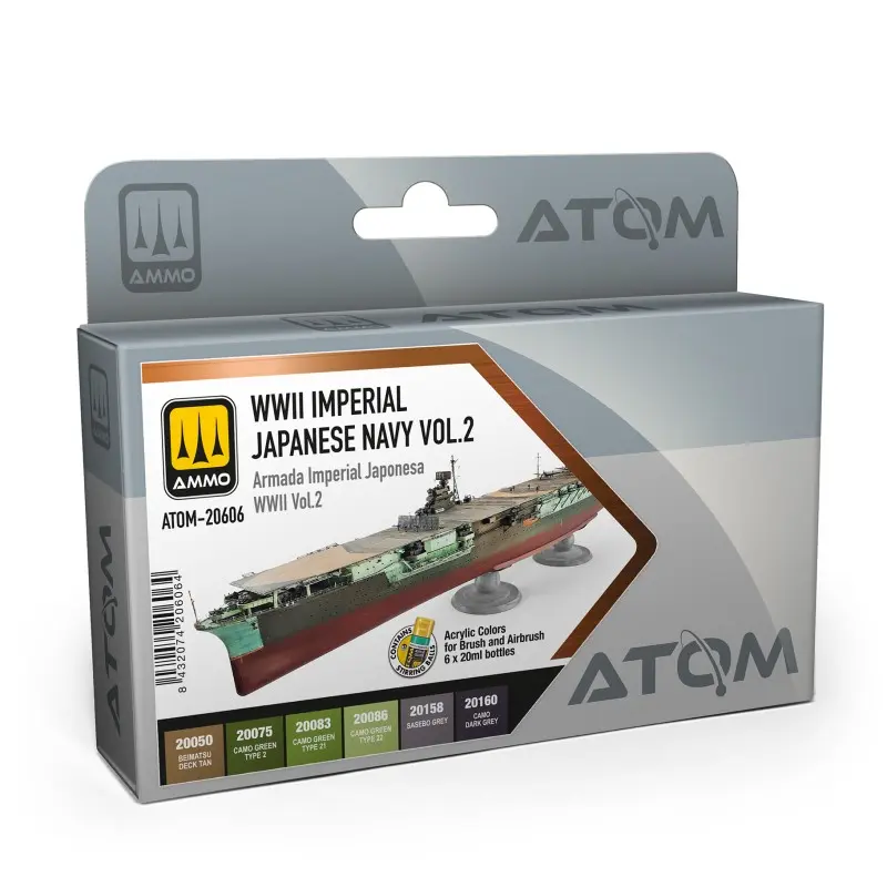 [MIG 20606] Ammo : Atom WWII Imperial Japanese Navy Vol.2 Set