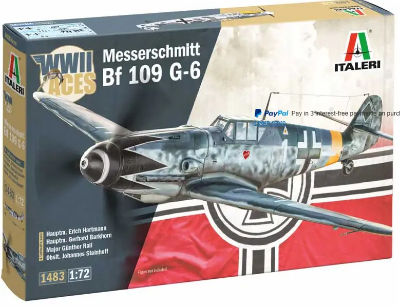 [ITA 1483] Italeri : Messerschmitt Bf 109 G-6 WWII Aces