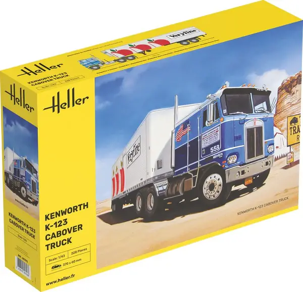 [HEL 80793] Heller : Kenworth K-123 Cabover Truck 